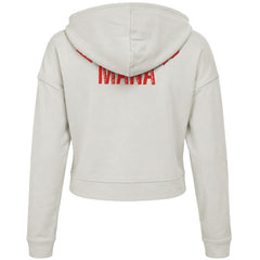 Under Armour x Project Rock Terry Womens Off White Hoodie