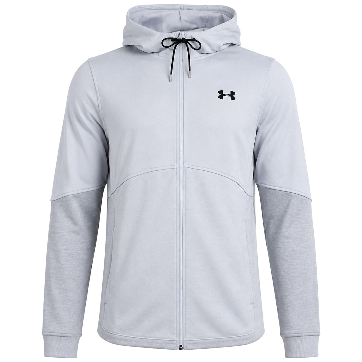 Under Armour Double Knit Mens Grey Track Jacket
