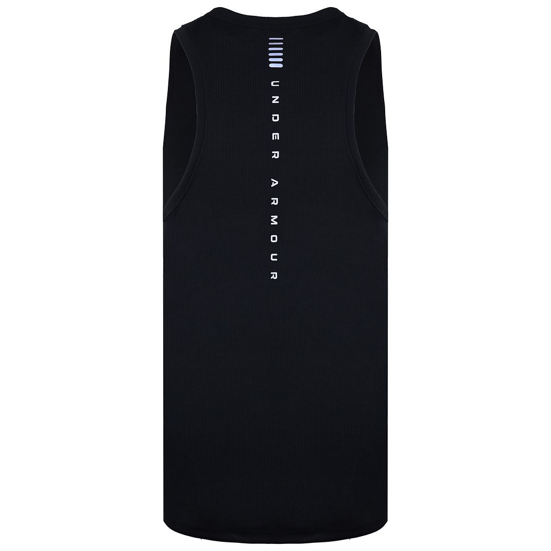 Under Armour Speed Stride Mens Black Shock Singlet Vest