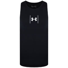 Under Armour Speed Stride Mens Black Shock Singlet Vest