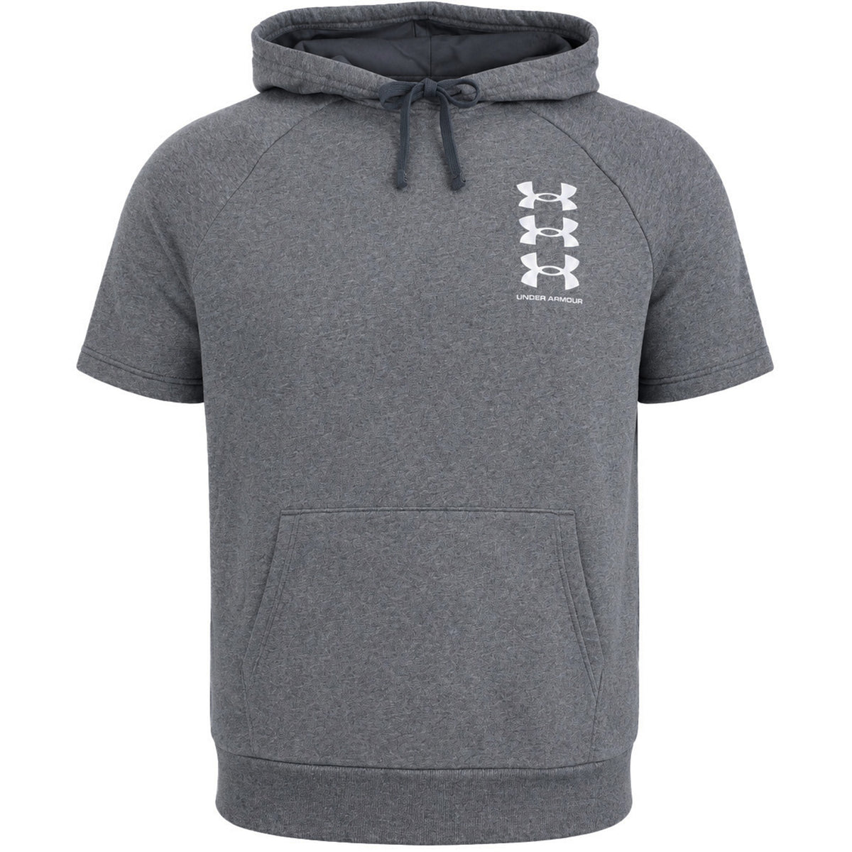 Under Armour Rival Fleece Multilogo Mens Grey T-Shirt