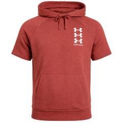 Under Armour Rival Fleece Multilogo Mens Red T-Shirt