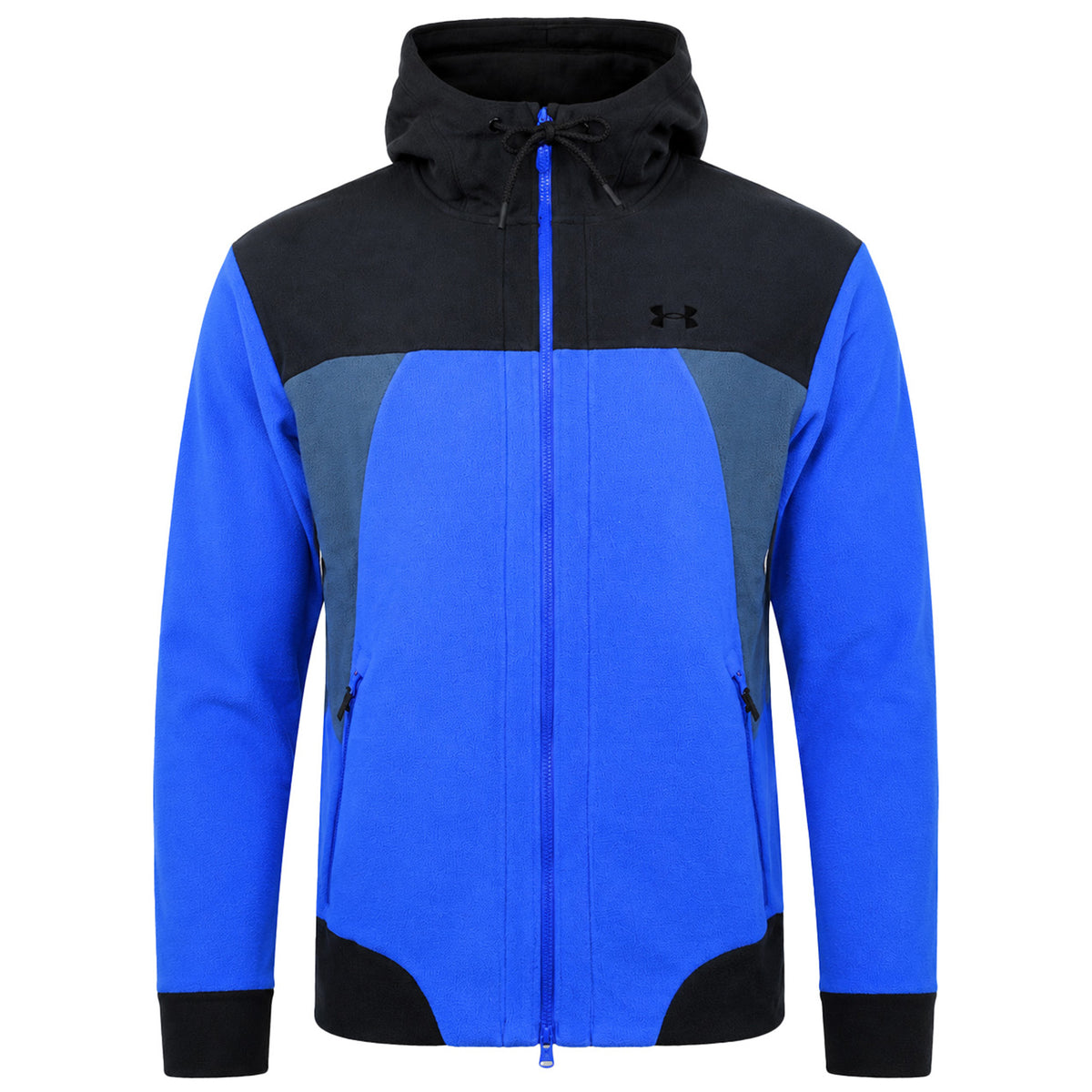 Under Armour Recover Fleece Mens Blue Track Jacket