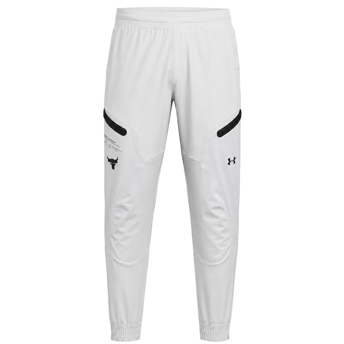 Under Armour x Project Rock Unstoppable Mens Beige Track Pants