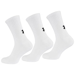 Under Armour 3-Pack Core Crew Mens White Socks