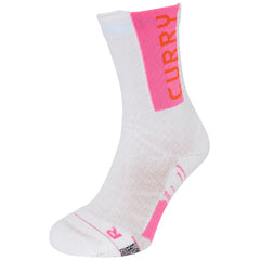 Under Armour 1-Pack Curry Playmaker Mid-Crew White Socks