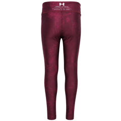 Under Armour x Project Rock Kids Burgundy Ankle Crop Leggings