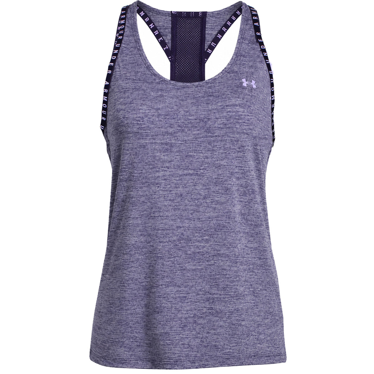 Under Armour Knockout Mesh Back Womens Purple Vest