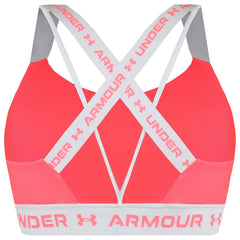 Under Armour Crossback Womens Pink Mid Sports Bra