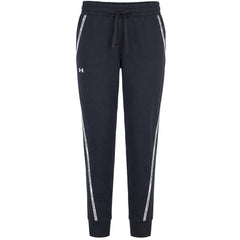 Under Armour Rival Terry Taped Womens Black Track Pants