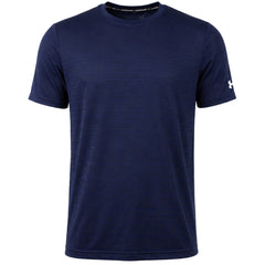 Under Armour Seamless Wordmark Mens Navy T-Shirt