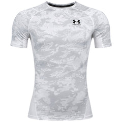 Under Armour HeatGear Mens White Compression T-Shirt