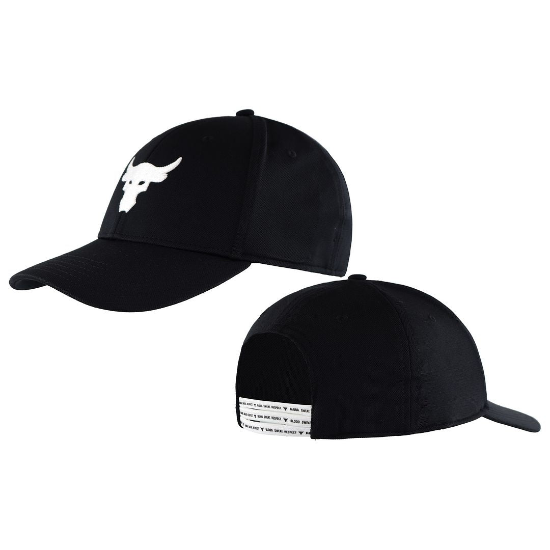 Under Armour Project Rock Logo Mens Black Cap – Sport It First