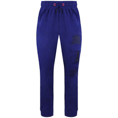 Under Armour Rival Terry Mens Blue Track Pants