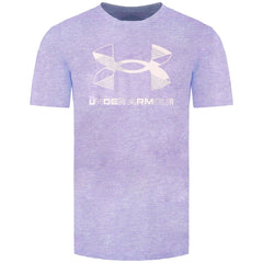 Under Armour Twist Big Logo Kids Purple T-Shirt