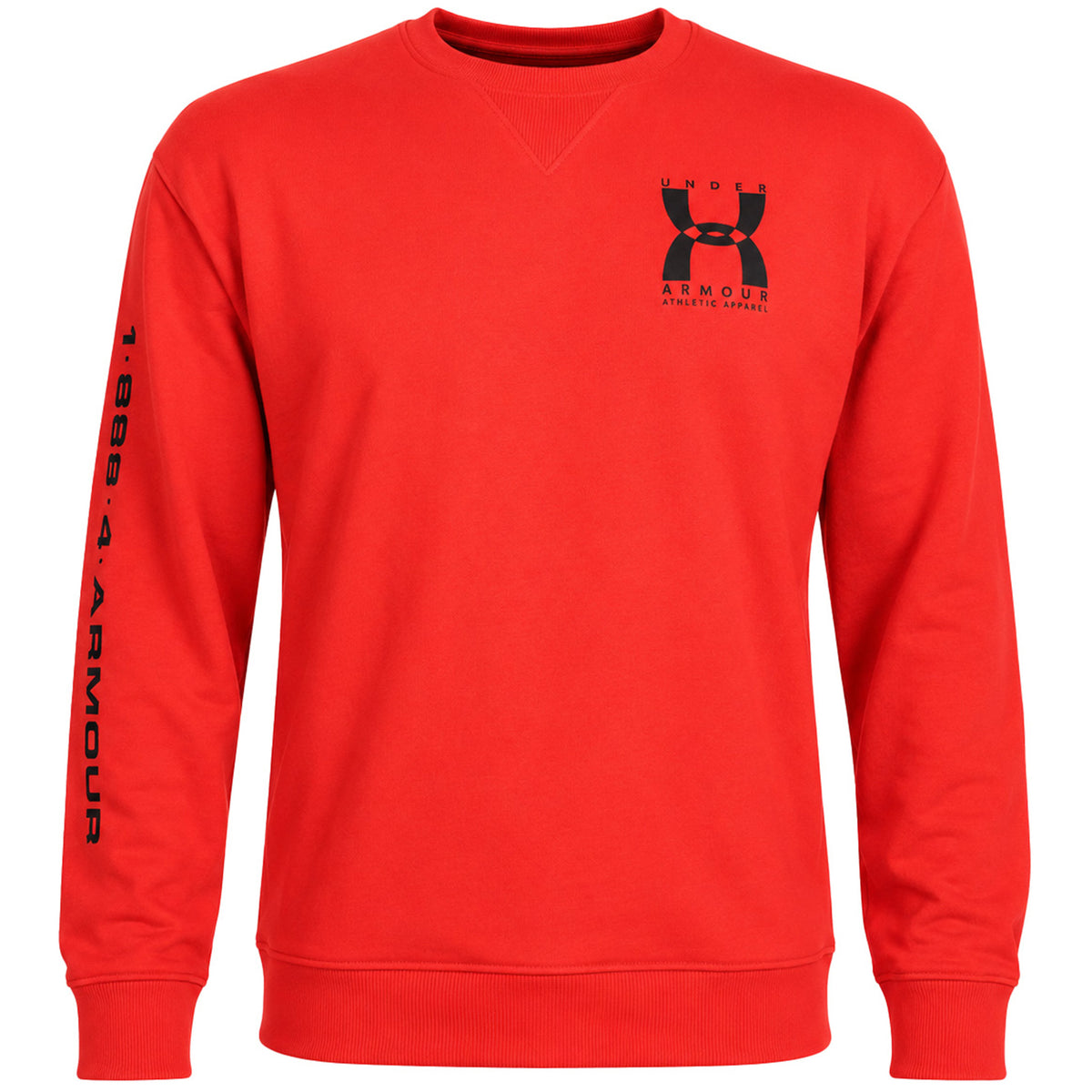 Under Armour Rival Terry 25th Mens Red Sweater