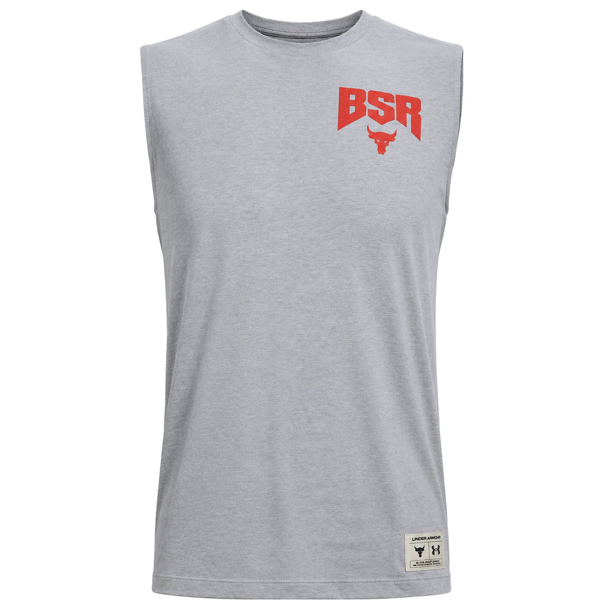 Under Armour x Project Rock Show Your BSR Mens Grey Vest