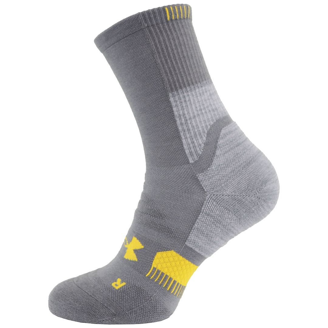 Under Armour Dry Run Mens Grey Wool Socks