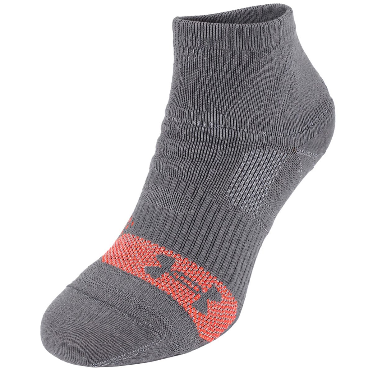 Under Armour 1-Pack Rush Quarter Grey Socks