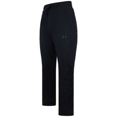 Under Armour Project Rock Womens Black Fleece Track Pants