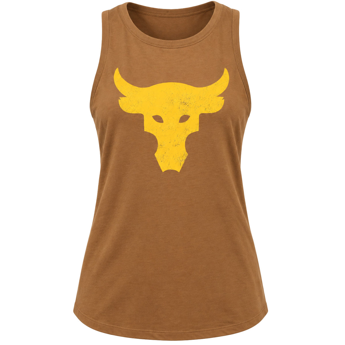 Under Armour x Project Rock Bull Womens Brown Vest