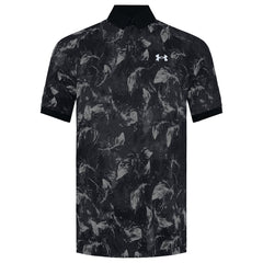 Under Armour Is-Chill BOF Mens Black/Brown Polo Shirt