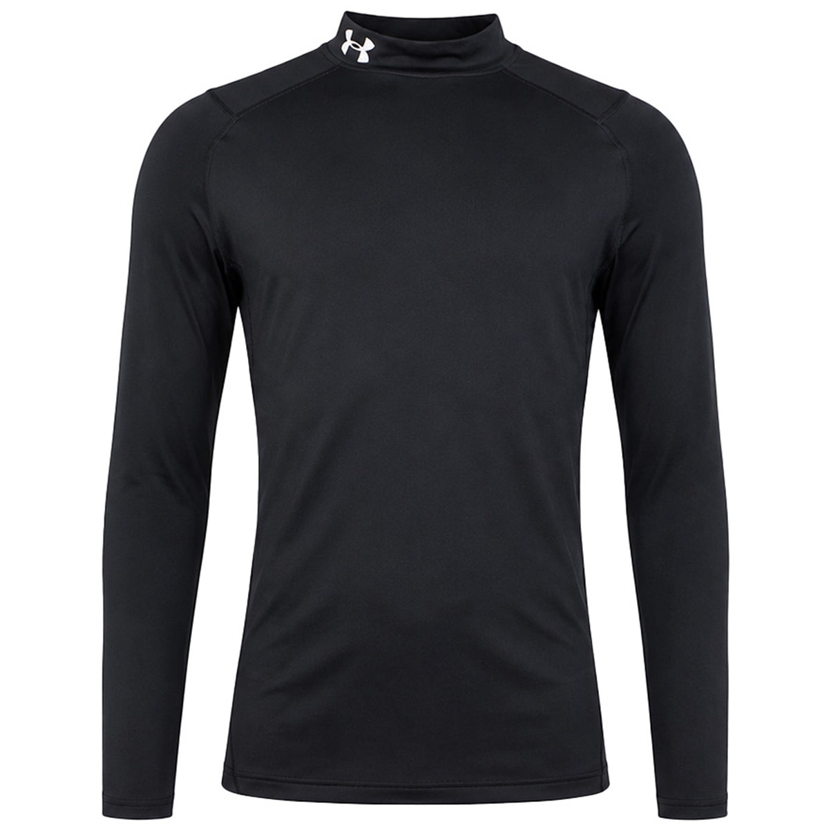 Under Armour ColdGear Mock Mens Black Top