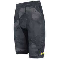 Under Amour Project Rock Mens Black Camo Compression Shorts