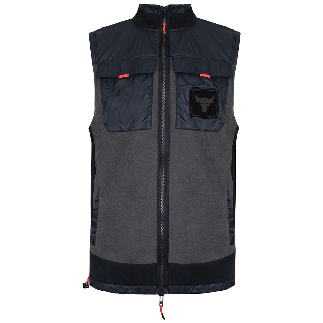 Under Armour Project Rock Mens Black Vest