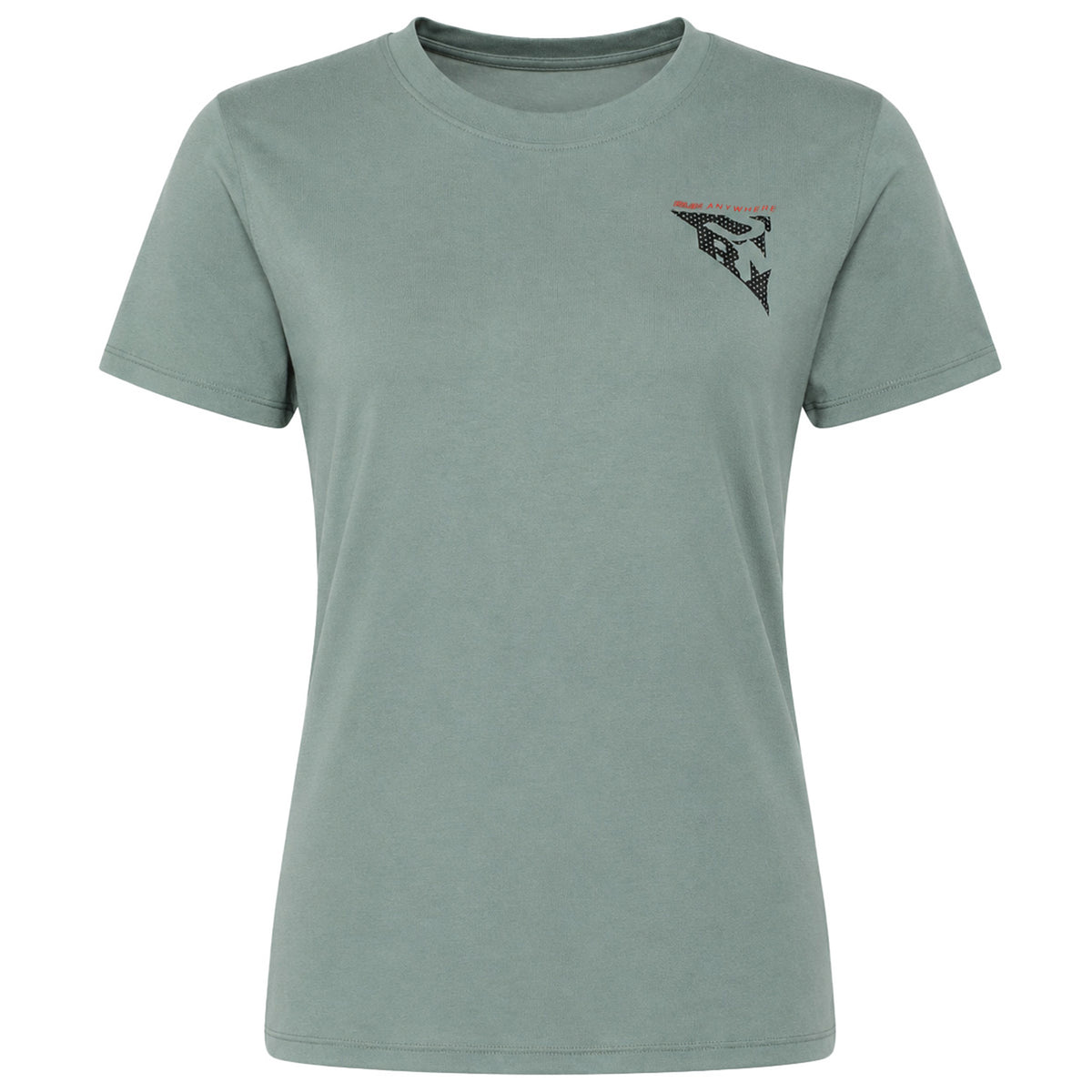 Under Armour Run Anywhere Womens Green T-Shirt