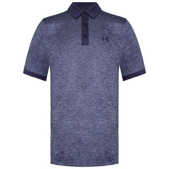 Under Armour Playoff 2.0 Heather Mens Purple Golf Polo Shirt