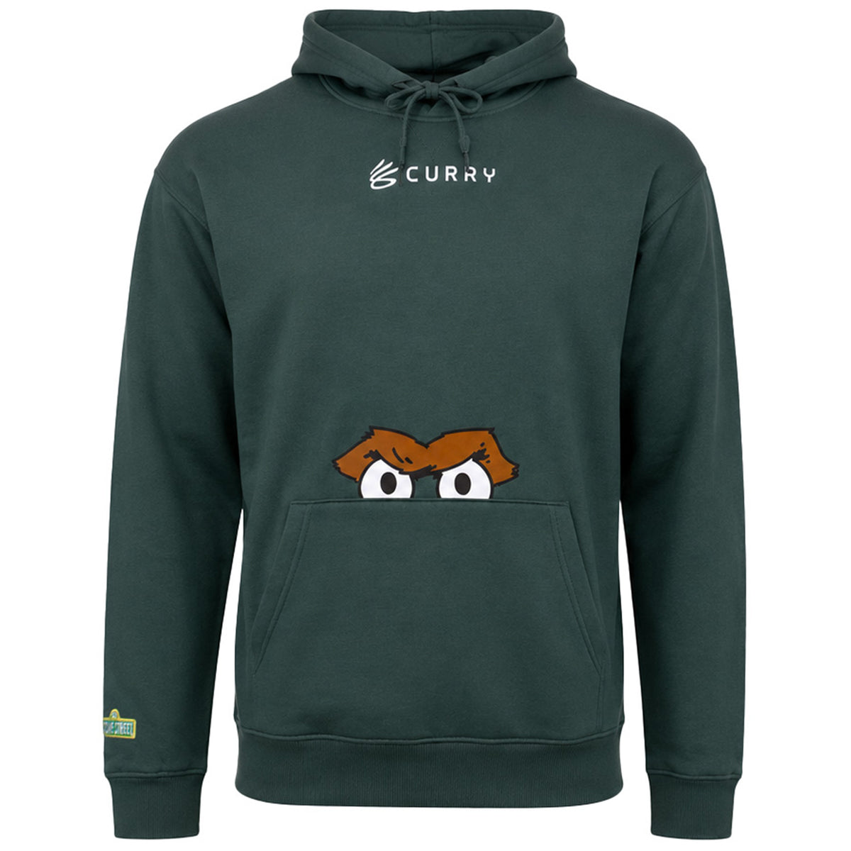 Under Armour x Curry Oscar Grouchy Mens Green Hoodie