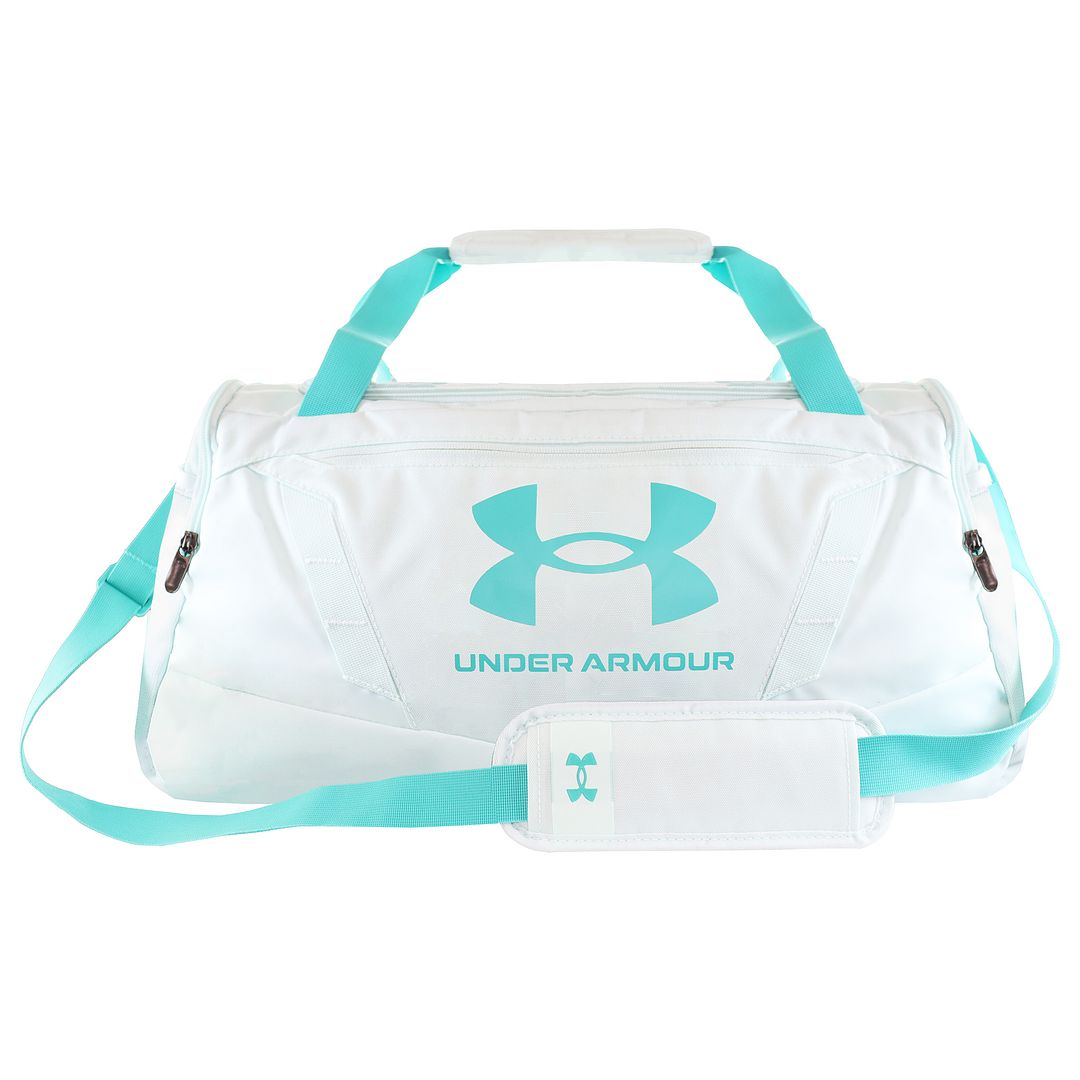 Under Armour Undeniable 5.0 Womens White/Mint Duffle Bag