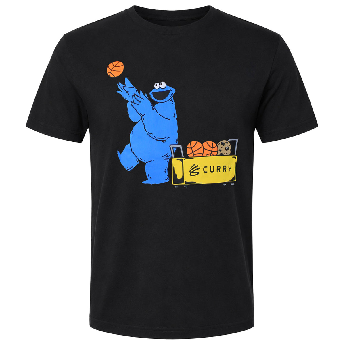 Under Armour Curry Cookie Hoops Mens Black T-Shirt
