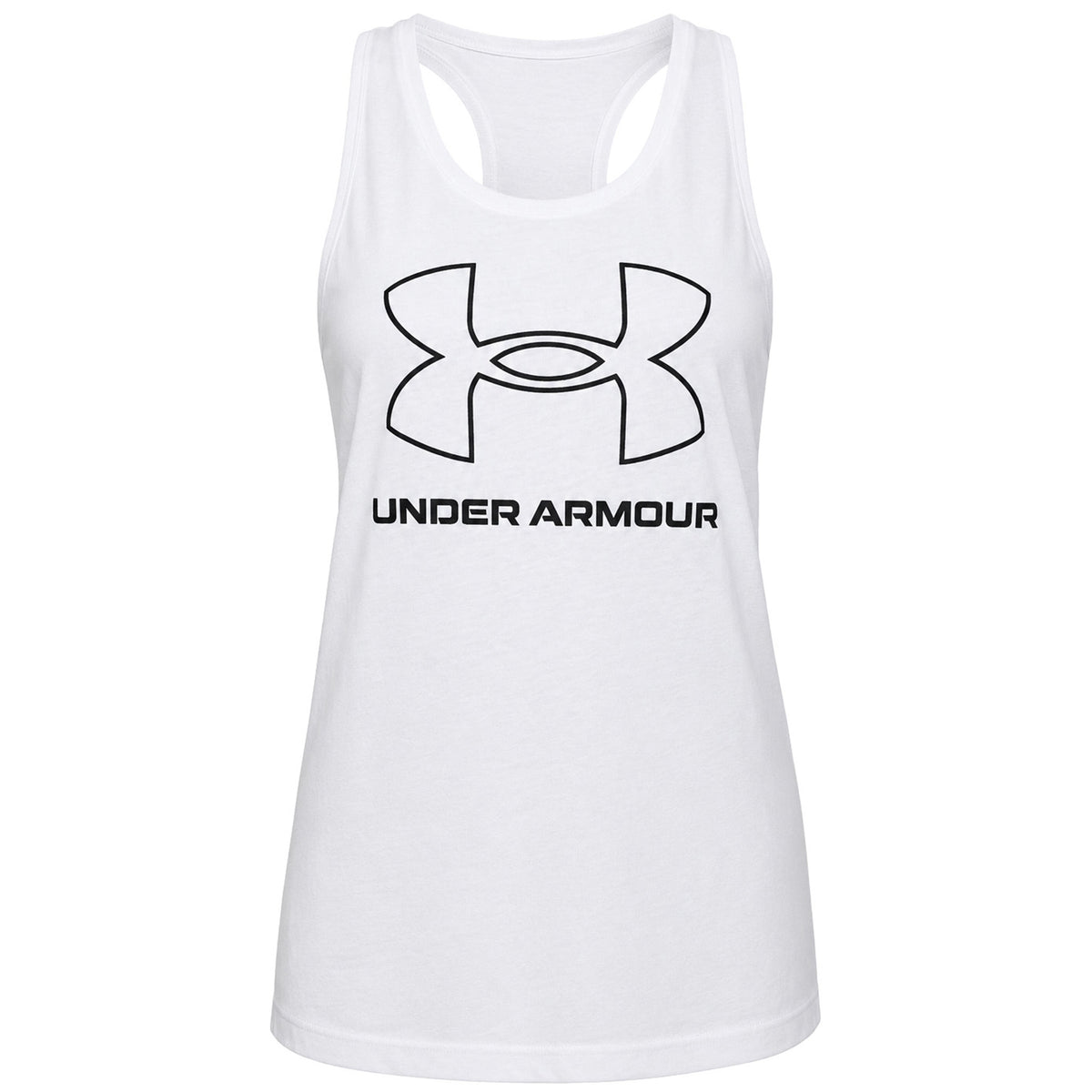 Under Armour Sportstyle Logo Womens White Vest