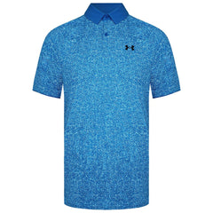 Under Armour Iso-Chill Mens Blue Polo Shirt