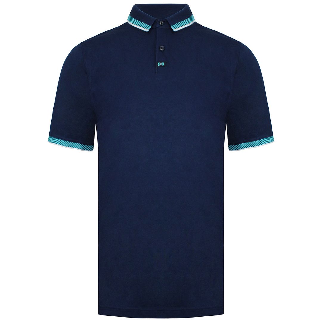 Under Armour Ace Mens Navy Blue Polo Shirt