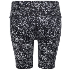 Under Armour HeatGear AOP Womens Black Bike Shorts