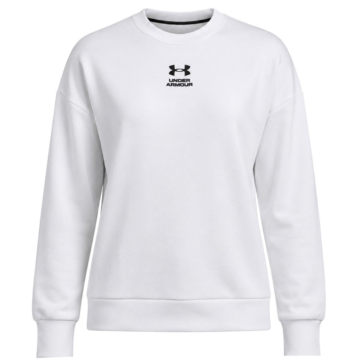Under Armour Summit Knit Oversize Womens White Sweater
