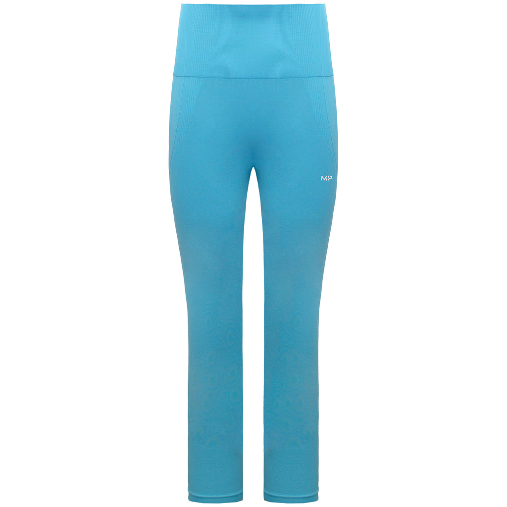 MyProtein Tempo Tonal Seamlesss Womens Bright Blue Leggings