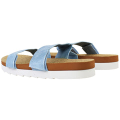 O'Neill Cork Womens Light Blue Sliders