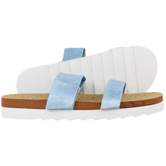 O'Neill Cork Womens Light Blue Sliders