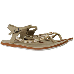 O'Neill Batida Shell Womens Beige Sandals