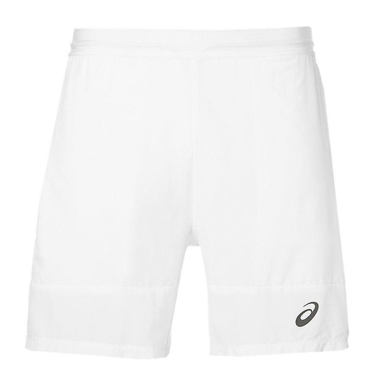 Asics Athlete 7inch Mens White Tennis Shorts