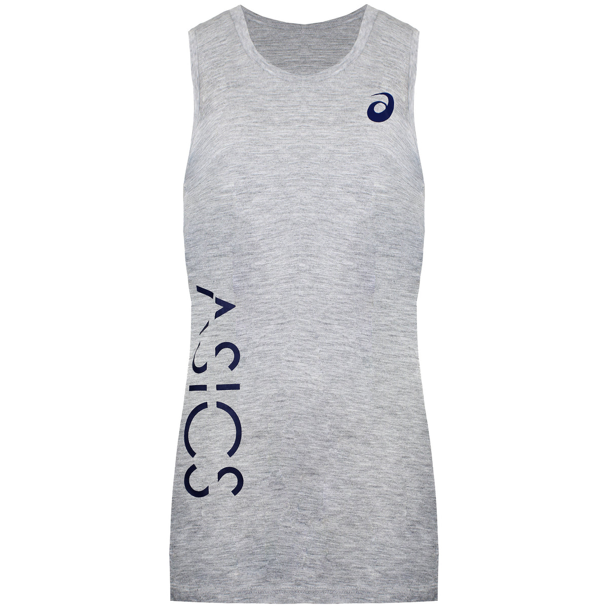 Asics Logo Womens Grey Vest