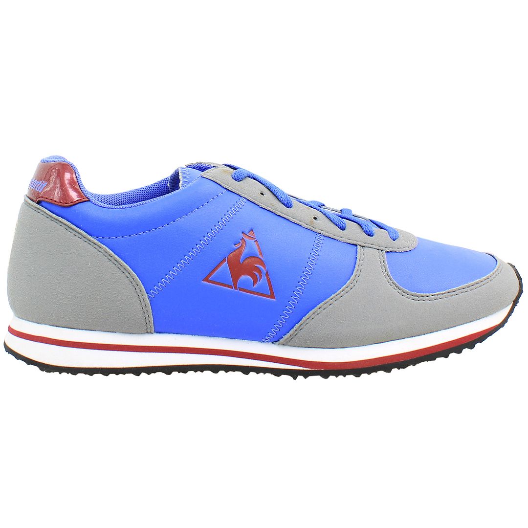 Le Coq Sportif Bolivar Kids Grey/Blue Trainers