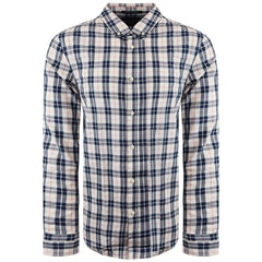 Scotch & Soda Regular Fit Mens Light Pink/Navy Shirt