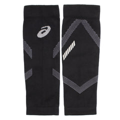 Asics Logo Mens Black Compression Black Calf Sleeves
