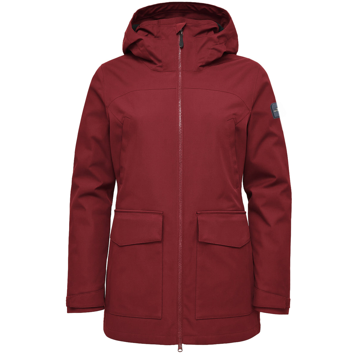 O'Neill 3in1 Womens Dark Red Journey Parka Jacket