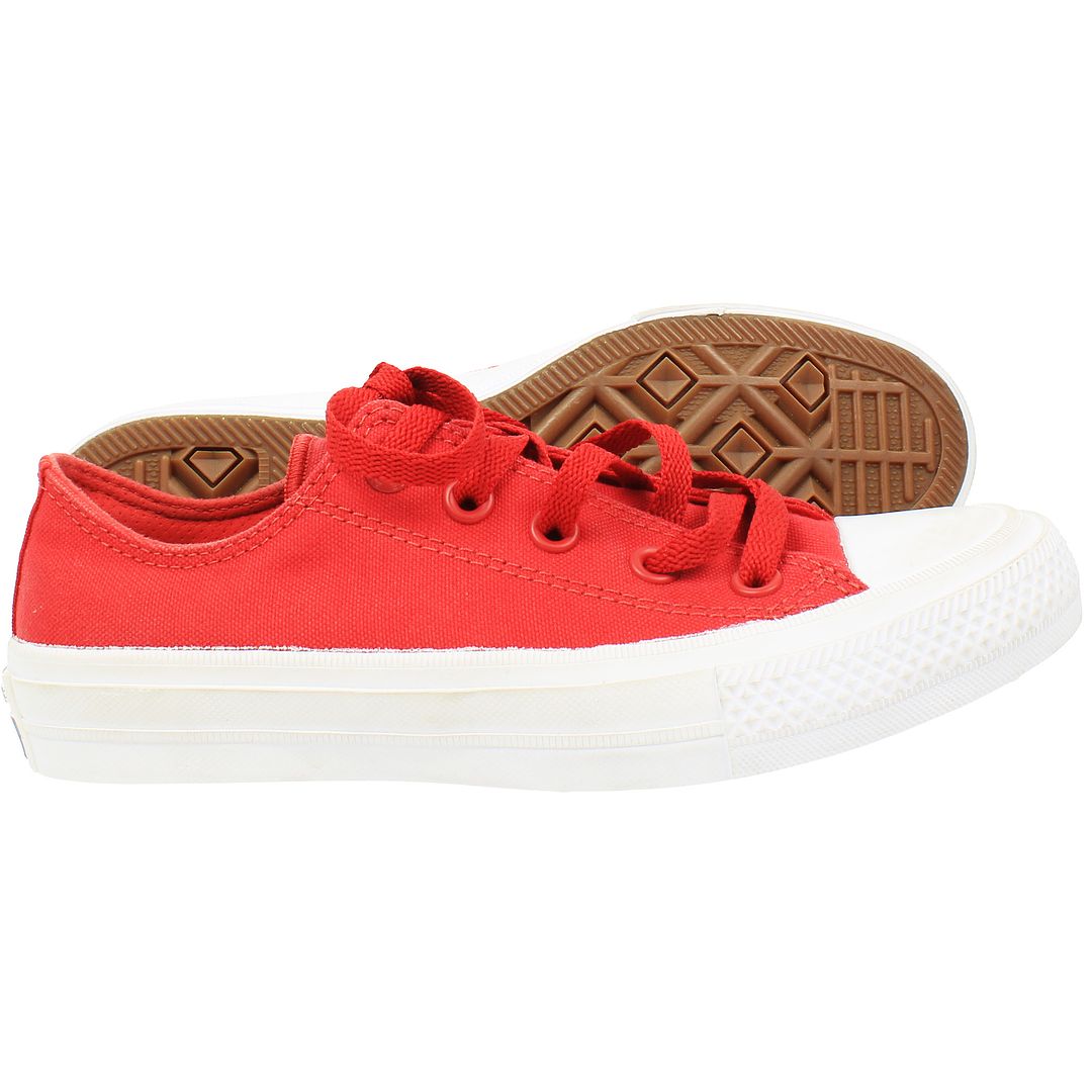 Converse Chuck Taylor II Womens Red Plimsolls